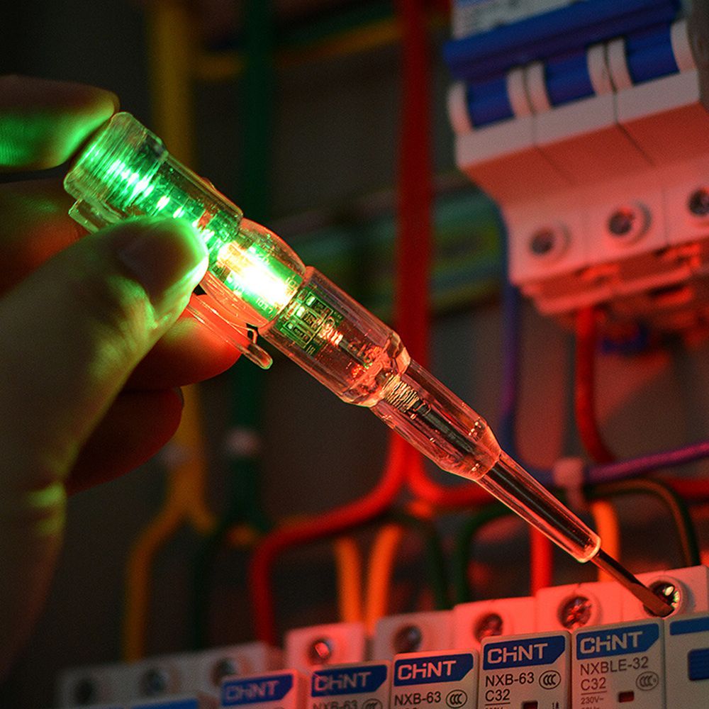 Circuit Test Pencil - Aan-uit testtestpotlood Elektricien Gereedschap Vermogensspanningsdetector Pen