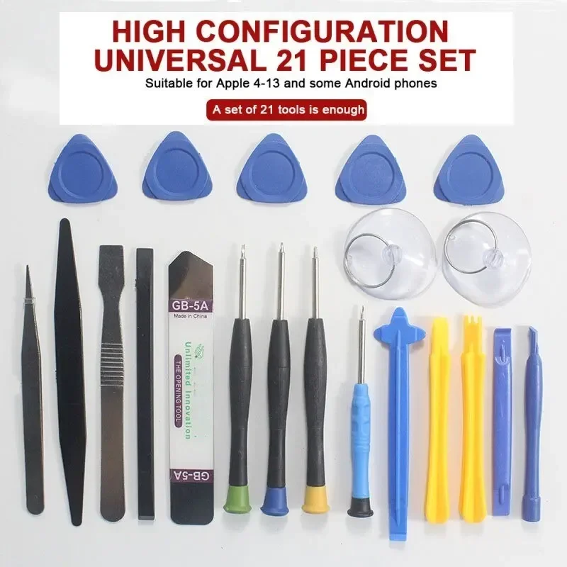 Electronics Repair Manual - 21-in-1 reparatiegereedschap voor mobiele telefoons Demonteren