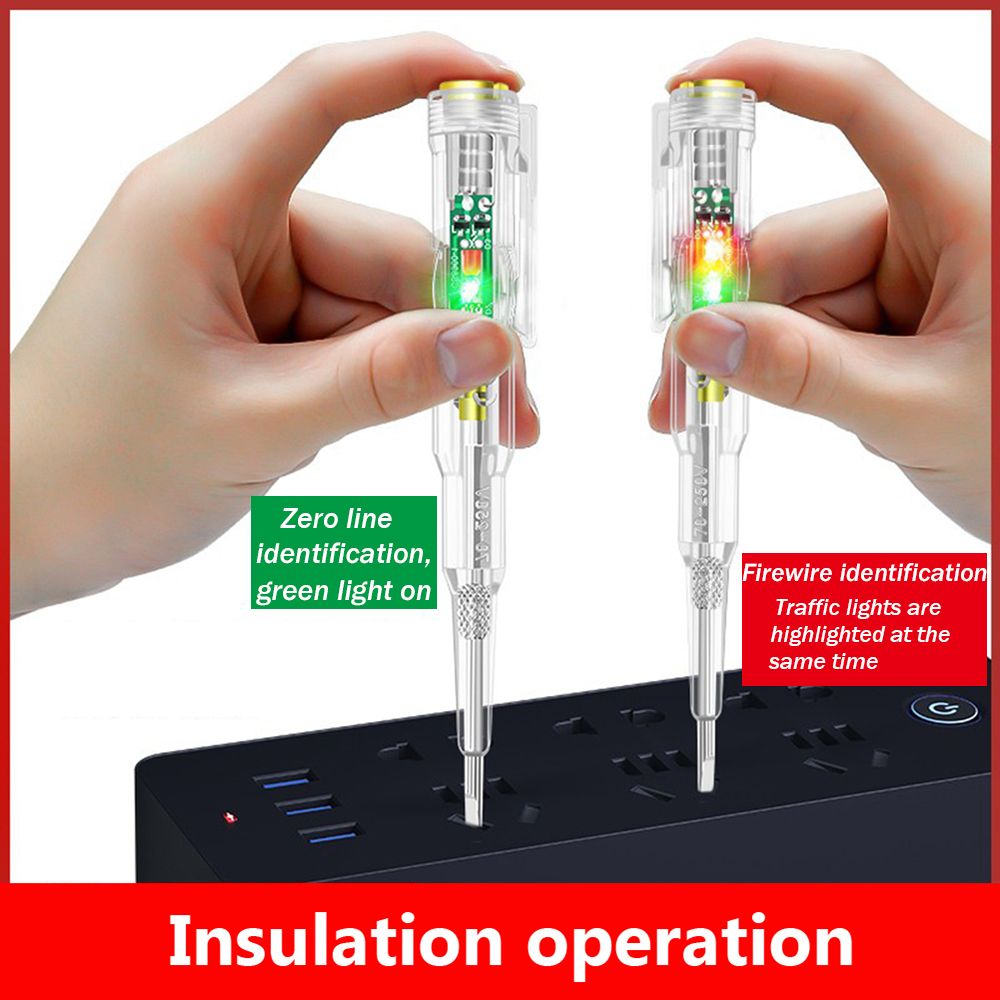Aan-uit testtestpotlood Elektr - Circuit Test Pencil recensie en prijs