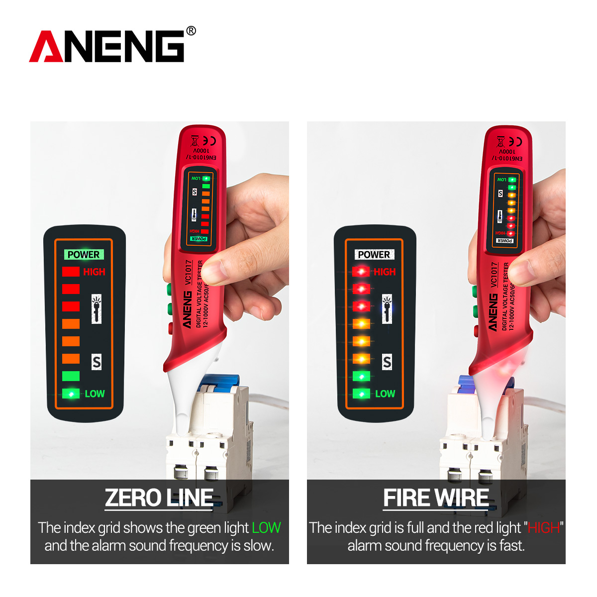 ANENG VC1017 Elektrische spann - Circuit Test Pencil recensie en prijs